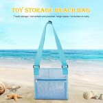 Sacs de sable de plage pour enfants, poches en filet, jouets de pique nique, v�tements, sacs a serviettes, ...