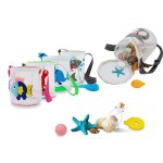 Sac seau etanche 1 pi�ce, sac a bandouli�re pour jeux d'eau d'�t� avec sangle r�glable et suspendue pour ...