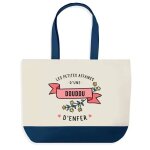 Sac shopping fond bleu doudou les affaires d'enfer ch�ri ch�rie amour saint - valentin cadeau anniversaire ...