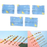 Sacs surprise pour maison de poupe 1:12, 5 pices, miniature, aveugle, biscuits, pain, cuisine, nourriture, ...