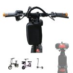 Sac suspendu pour scooter, sac de cadre avant, sac de guidon de scooter, sac de transport de chargeur ...