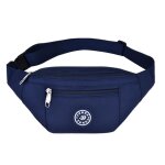 Sac de taille pour homme et femme, pochette de poitrine, robe de rue, sac a bandoulire, hanche, portefeuille, ...