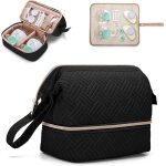 Sac pour tire - lait portable compatible avec les pompes elvie et medela pump in style, sac de transport ...