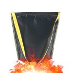 Sac en tissu d'extincteur de charbon de bois bbq d'ext�rieur, sac en tissu d'extincteur de charbon de ...