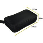 Sac de transport multimtre numrique noir, 1 pice, etui rigide de rangement, etanche, antichoc, avec ...