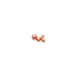 Sachet de 20 billes + 1 calot magma wdk partner ¿ verre, finition m�tallique orange