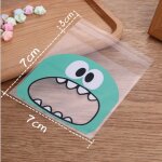 Sachets d'emballage de bonbons et cookies en cellophane 100x, sachets de bonbons et cookies auto adh�sifs ...