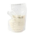 Sachets de stockage de lait maternel a double fermeture, economiseur de lait d'alimentation autonome ...