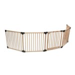 Safetots barrire de scurit multi - panneau en bois, barrire flexible avec porte, sparateur de pice ...