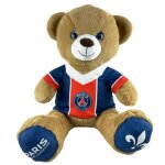 Neuf paris saint - germain ours peluche en maillot psg - 28 cm - collection officielle?