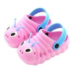 Sandales caterpillar d't antidrapantes pour garons et filles, jolies chaussures de plage a trous, ...