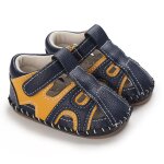 Sandales en cuir pour enfants filles, sandales l�g�res antid�rapantes, respirantes, a la mode, adapt�es ...