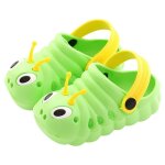 Sandales de plage antidrapantes pour enfants, chaussures de jardin, motif chenille, dessin anim, et ...