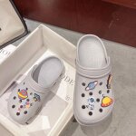 Sandales sabots d'allaitement classiques pour femmes, pantoufles impermables, toboggans d't, chaussures ...