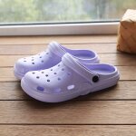 Sandales sabots d'allaitement impermables pour femmes, pantoufles d't, chaussures d'extrieur, toboggans ...