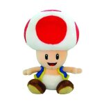 Sanei super mario bros peluche toad 16 cm