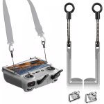 Sangles fixations en mtal pour dji rc tlcommande, support ergonomique pour mini 4k / 4 pro / air 3s ...