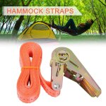 Sangles de hamac de yoga r�glables, avec boucle, arbre d'ext�rieur suspendu, ceinture