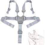Sangle de sécurité pour chaise haute, harnais 5 points pour poussette, ajustable ceinture de sécurité ... Sangle de sécurité pour chaise haute, harnais 5 points pour poussette, ajustable ceinture de sécurité ...