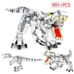 Sans bo�te - blocs de construction du parc du monde du jurassique, tyrannosaure rex, mod�le moc, jouets ...