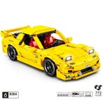 Sans bo�te d'origine - voiture de sport classique japonaise, mod�le de construction en blocs de traction, ...