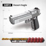 Sans pac d'origine - fusil electrique technica, blocs de construction, modle de pistolet militaire ww2, ...