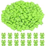 Sansh - lot de 100 mini grenouilles en plastique vert - décoration pour jardin féérique miniature, maison ... Sansh - lot de 100 mini grenouilles en plastique vert - décoration pour jardin féérique miniature, maison ...