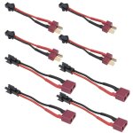 Sansh - be in your mind lot de 4 paires de cbles adaptateurs sm - 2p mle vers prise t mle femelle ...