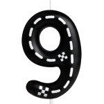 Sansh - bougie d'anniversaire sur le thème des voitures de course u2013 ligne noire et blanche u2013 ... Sansh - bougie d'anniversaire sur le thème des voitures de course u2013 ligne noire et blanche u2013 ...