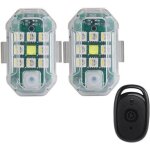 Sansh - lumières stroboscopiques pour drone, 2 pcs lumière anti - collision lumière d'avertissement de ... Sansh - lumières stroboscopiques pour drone, 2 pcs lumière anti - collision lumière d'avertissement de ...