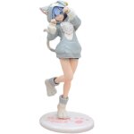 Sansh - rem figurine remu - 20 cm - oreilles de chat - figurine de soubrette ver anime - jouet de collection ... Sansh - rem figurine remu - 20 cm - oreilles de chat - figurine de soubrette ver anime - jouet de collection ...