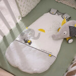 Sauthon bwdo1 sac de couchage pour b�b�s gar�on / fille blanc, gris et jaune