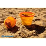 Schildkr�t - funsports pliant, seau de plage et de jeu pliable qui prend peu de place, Ø20 cm, volume ...