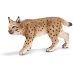 Schleich - 14627 - figurine - animaux - lynx femelle 8x 4. 5 cm Schleich - 14627 - figurine - animaux - lynx femelle 8x 4. 5 cm