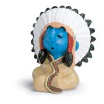 Schleich - 20556 - figurine - schtroumpf chef de tribu Schleich - 20556 - figurine - schtroumpf chef de tribu