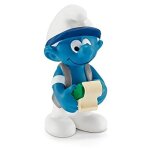 Schleich - 20772 - figurine bande dessine - schtroumpf comptable