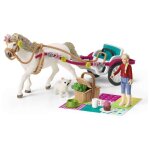 Schleich horse club cal�che pour le spectacle �questre