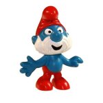Les schtroumpfs figurine grand schtroumpf 6 cm