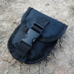 Scie a barre portable pliante en alliage d'acier, sangle a main noire avec fermeture eclair, pour camping ...