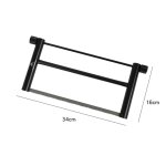 Scie a bois pliante multifonctionnelle en alliage d'aluminium, mini scie a main portable pour menuiserie ...