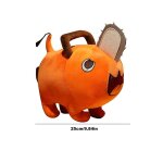 Scie a cha�ne japonaise pour hommes, poup�es en peluche pochita, dessin anim� animal, coussin, collection ...