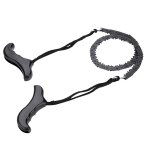 Scie  chane manuelle en mtal lger et portable, accessoire de survie d'urgence en plein air