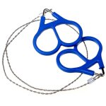 Scies a chane de poche en acier inoxydable, outils de coupe de survie portables, scies a main de camping, ...