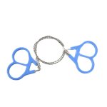 Scie a fil d'acier portable et pratique, equipement de survie d'urgence, camping en plein air, randonne, ...
