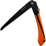Scie a main pliante de jardin - lame de 25 cm - epaisseur : 1, 1 mm - acier sk85 - 3 cts - dents aiguises ...