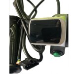 Scooter electrique e - bike v�lo acc�l�rateur poign�e guidon poign�es led affichage m�tre 36v, 48v pour ...