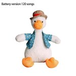 Sculpture de canard a r�p�tition en sable, jouet en peluche, apprendre a parler et a chanter, d�coration ...
