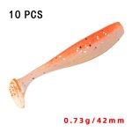 Sea. yolo - mini leurre souple en silicone avec queue en t, appt elde type poisson nageur idal pour ...