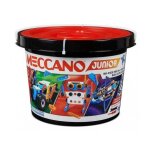 Seau baril construction multi modeles meccano junior 5 ans - 150 pieces, 2 outils - vehicules, robot ...