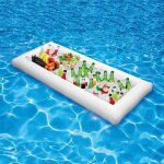 Seau a glace gonflable pour buffet, bar a salade, piscine d'ext�rieur, flotteur de boisson, support de ...
